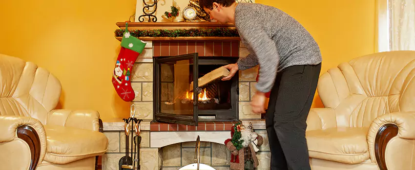 Gas to Wood-Burning Fireplace Conversion Services in Bartlett, Illinois