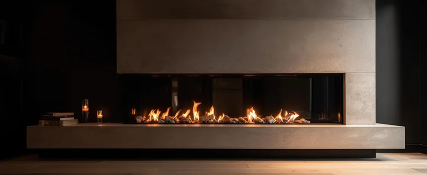 Gas Fireplace Ember Bed Design Services in Bartlett, Illinois