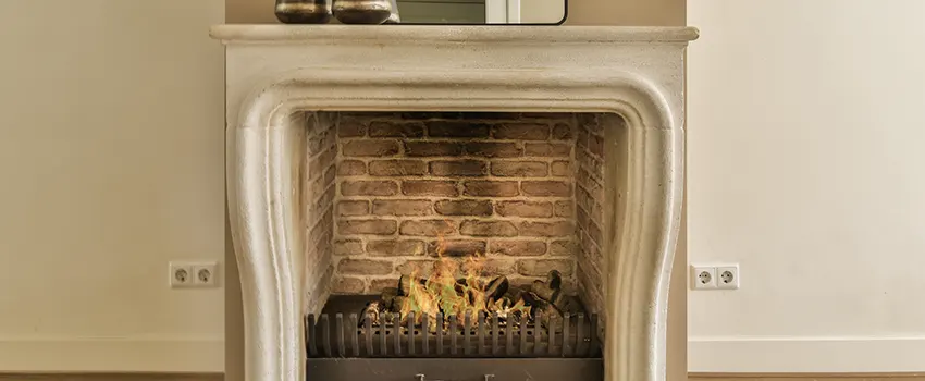 Vintage-style Fireplace Redesign in Bartlett, Illinois